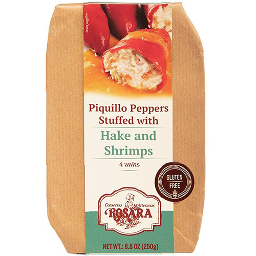 Rosara Piquillo Peppers Stuffed with Hake & Shrimps 8.8 oz